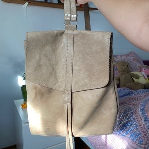 Raven + lily yami leather backpack